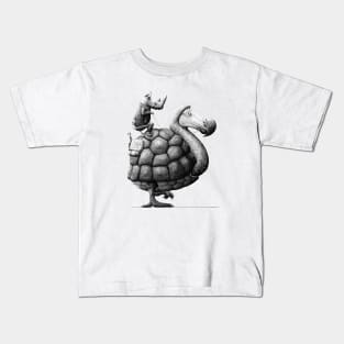 dodo met neushoorn Kids T-Shirt